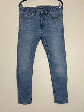 Boss. Men's Light Blue Slim Skinny Jeans